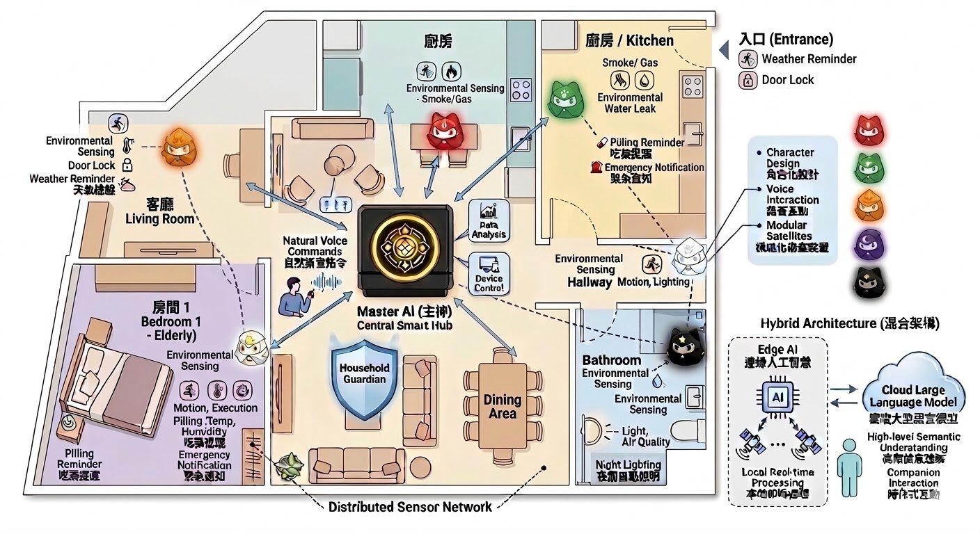 守家居家部署規劃圖